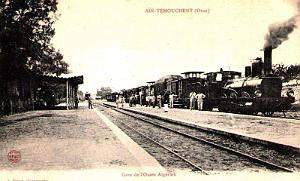 AIN-TEMOUCHENT - GARE DE L'OUEST ALGERIEN